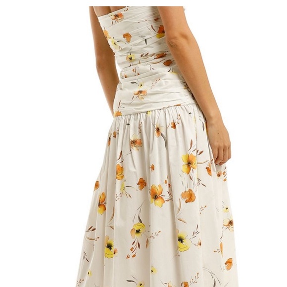 BEC & BRIDGE STRAPLESS MIDI DRESS - Picture 4 of 9